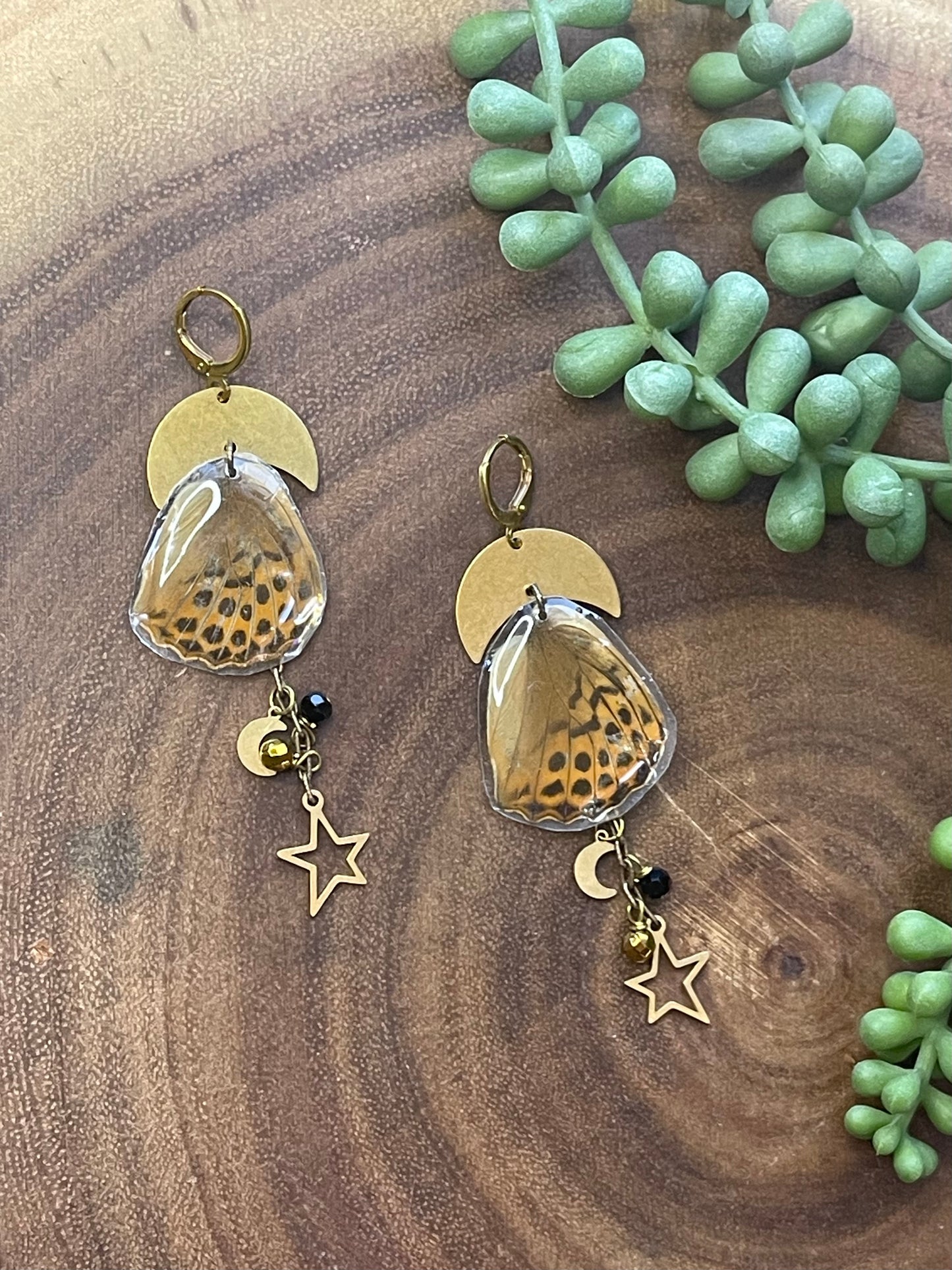 Celestial Butterfly Earrings