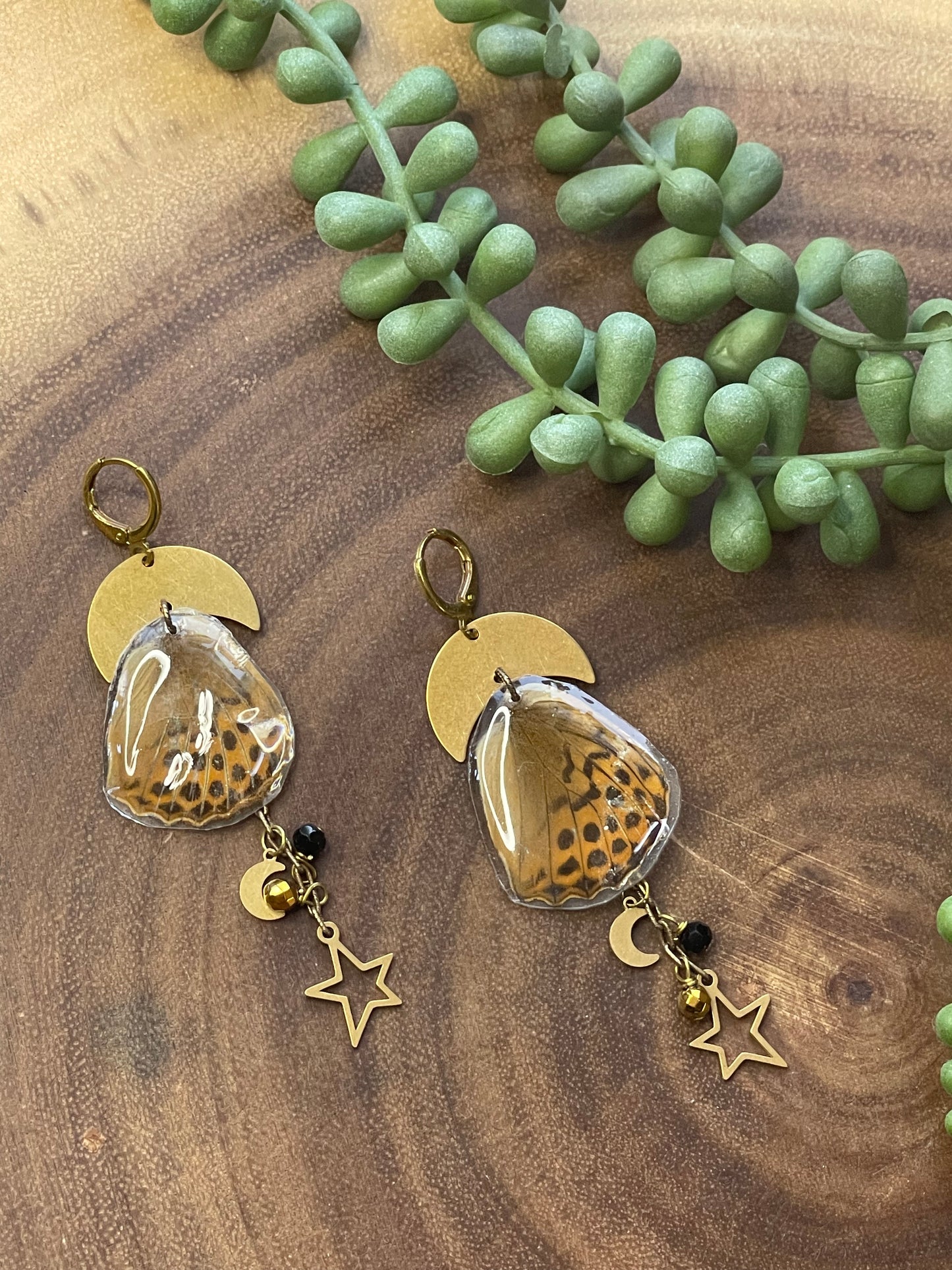 Celestial Butterfly Earrings