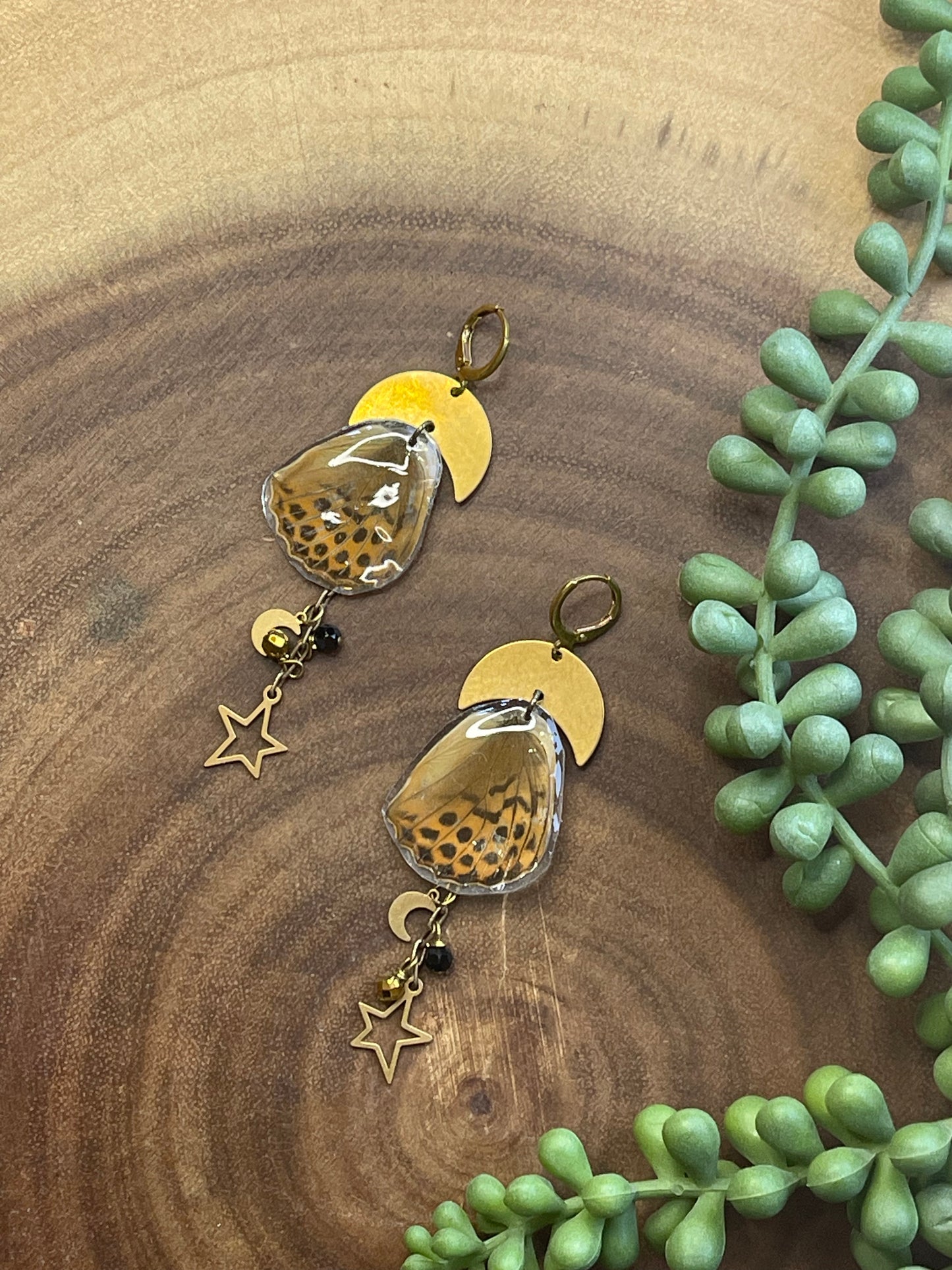 Celestial Butterfly Earrings