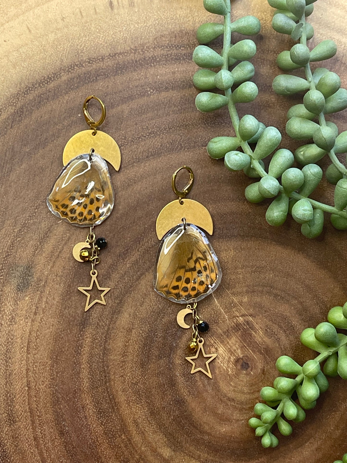 Celestial Butterfly Earrings