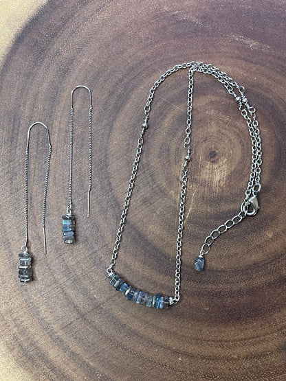 Labradorite Jewelry Set