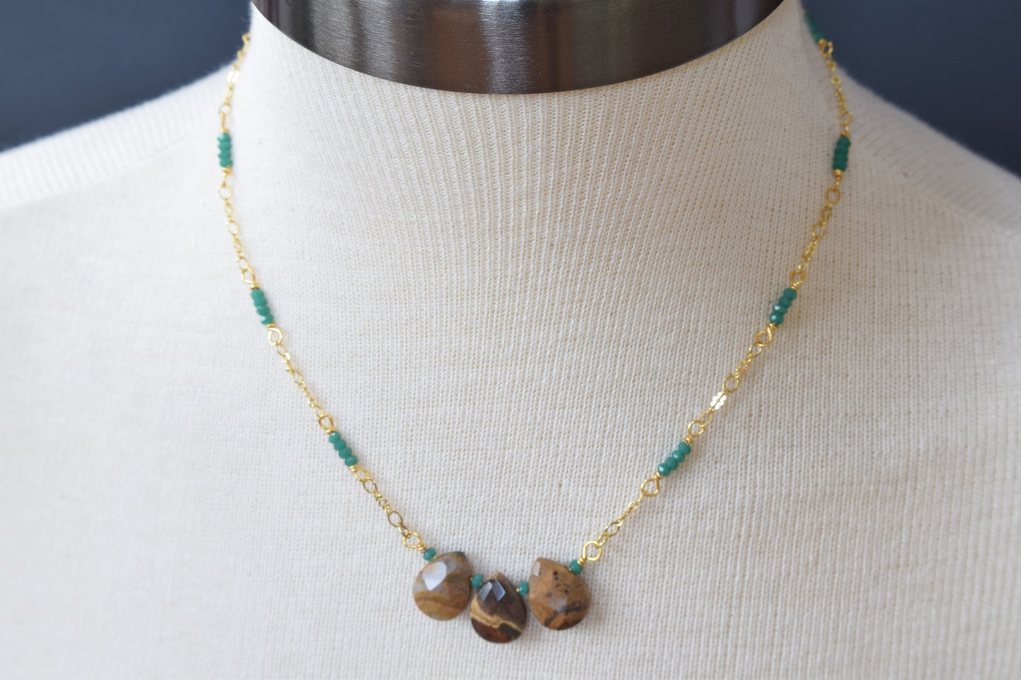 Brown Jasper Necklace