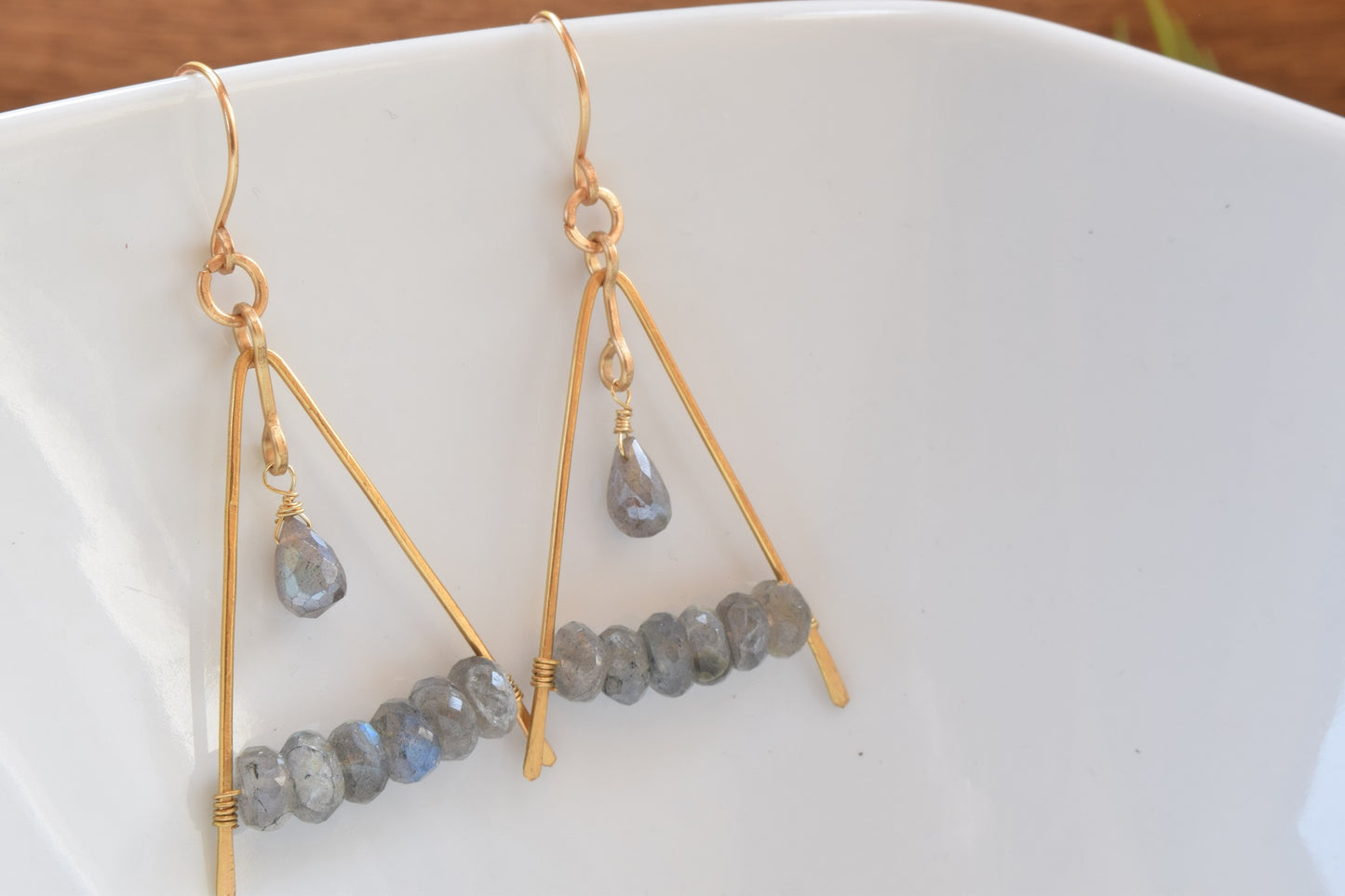 Labradorite Dangle Earrings