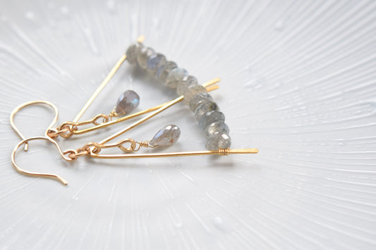 Labradorite Dangle Earrings