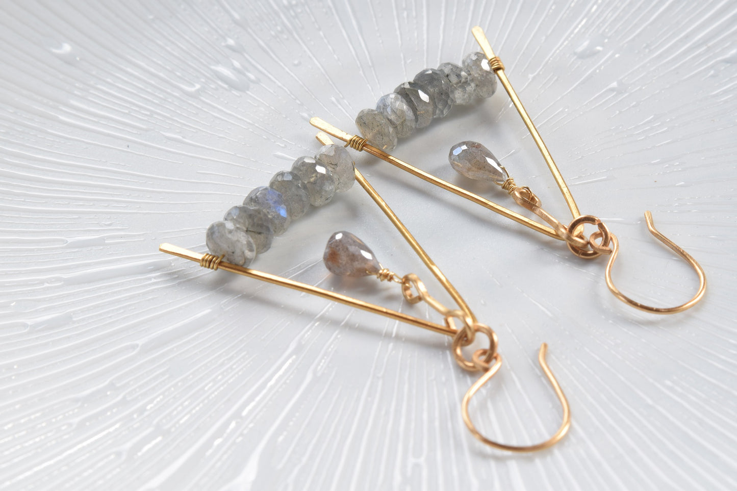 Labradorite Dangle Earrings