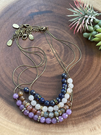 Lapis Lazuli Beaded Necklace