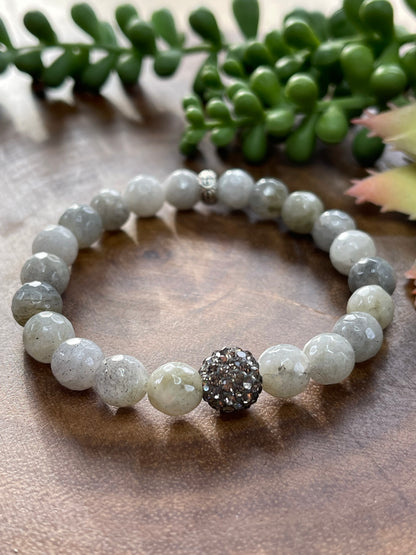 Labradorite Beaded Bracelet