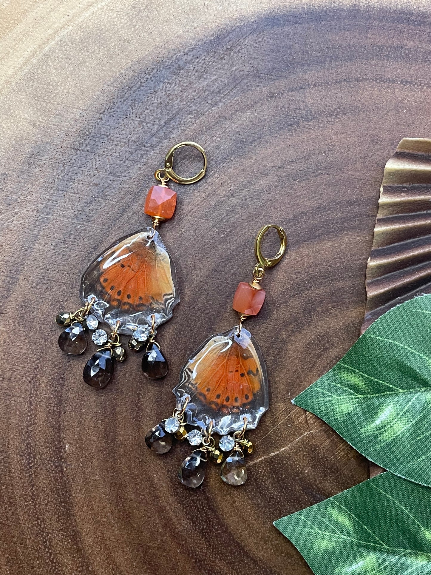 Butterfly Resin Earrings